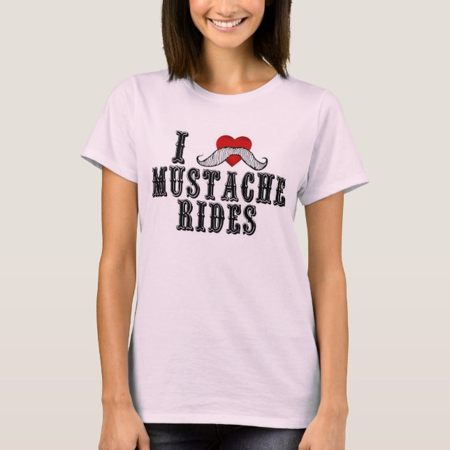 Camiseta Amo paseos del bigote (Anverso)