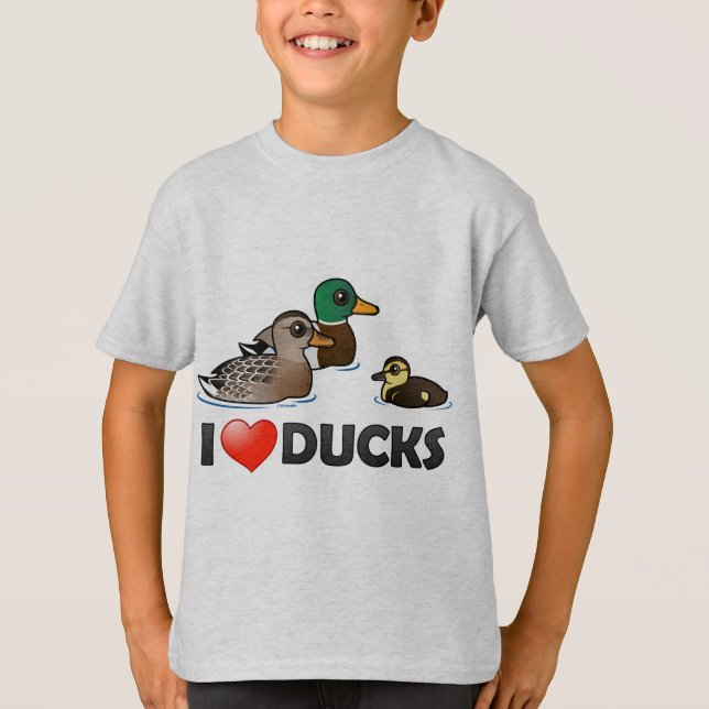 Camiseta Amo patos (Anverso)