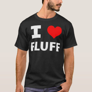 Camiseta Amo Pelusa (Corazón Rojo) Divertido Adorable Lindo
