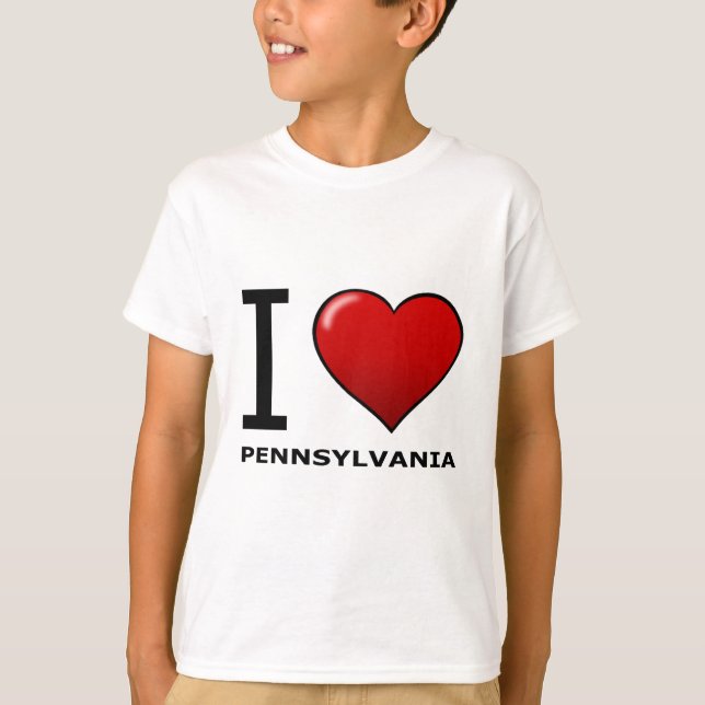 CAMISETA AMO PENNSYLVANIA (Anverso)