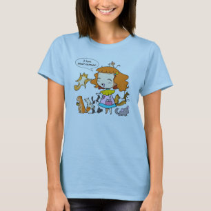 Camiseta Amo pequeños animales