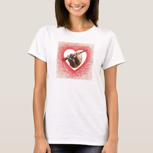 Camiseta ¡Amo perezas! (Anverso)