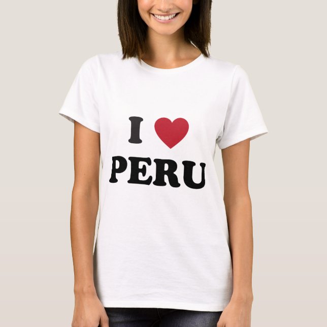 Camiseta Amo Perú (Anverso)