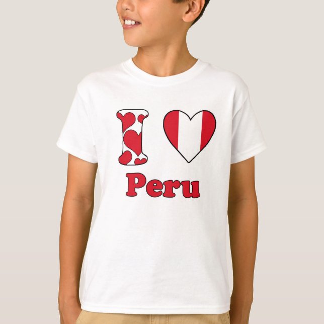 Camiseta Amo Perú (Anverso)