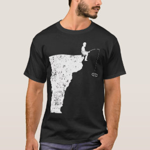 Camiseta Amo Pescar Papá VT Humor de Pesca en el Hielo