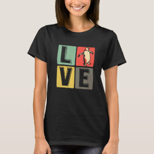 Camiseta Amo Pingüino Cuto Animal Adorable Ave