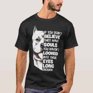 Camiseta Amo Pitbull Divertido Hombres Mujeres Regalo Pitbu