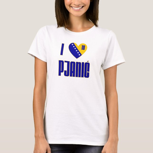 Camiseta Amo Pjanic (Anverso)