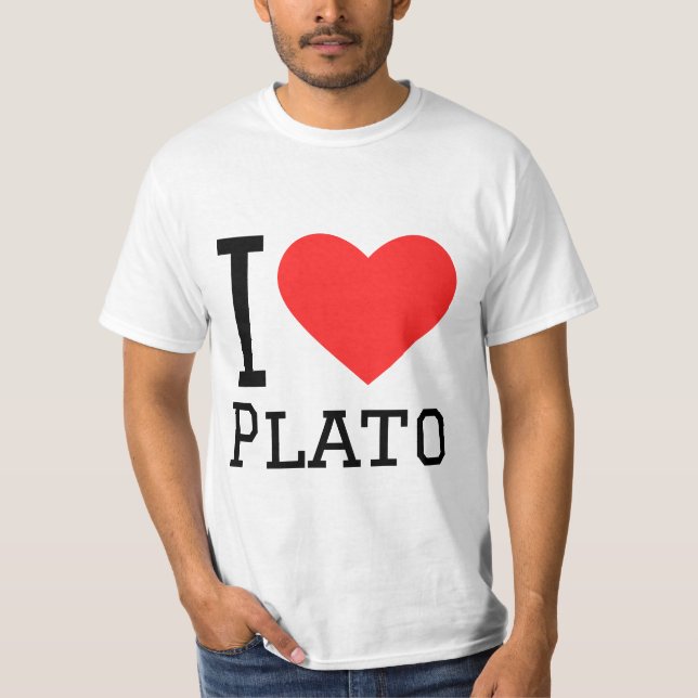 Camiseta Amo Platón (Anverso)