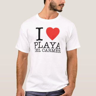 Camiseta Amo Playa del Carmen