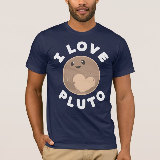 Camiseta Amo Plutón (Anverso)