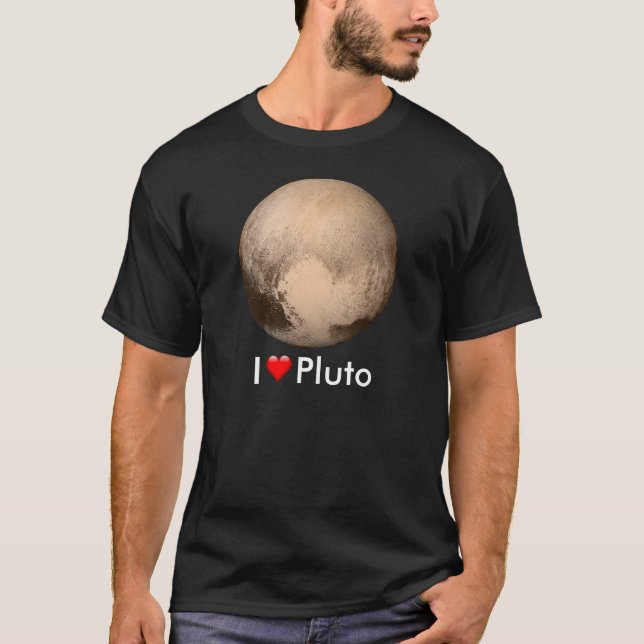 Camiseta Amo Plutón (Anverso)