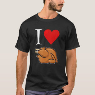 Camiseta Amo Pollo Asado Gold Broiler Broiler