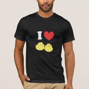 Camiseta Amo polluelos gordos