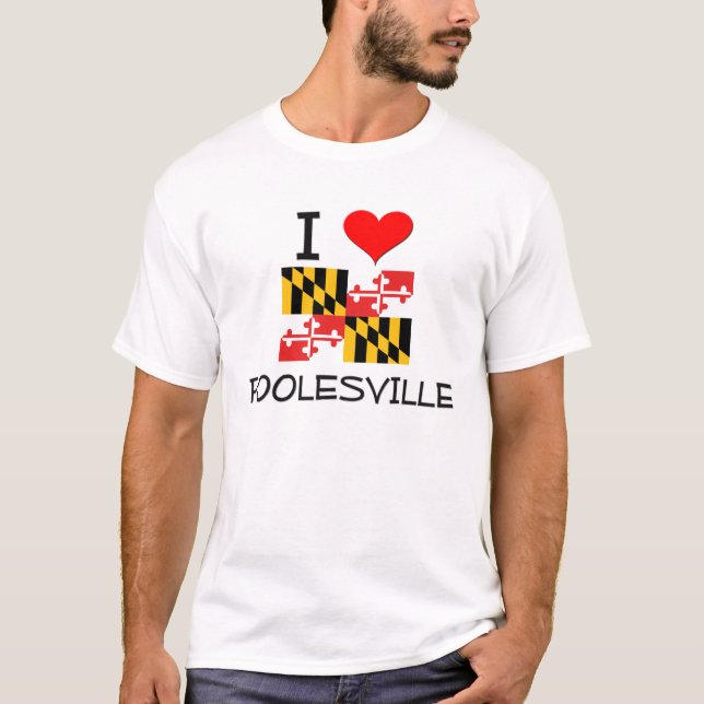 Camiseta Amo Poolesville Maryland (Anverso)