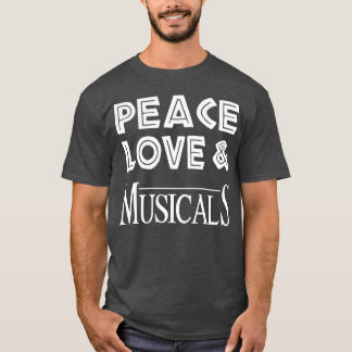 Camiseta Amo por la paz Amigo de Musicals