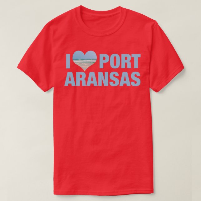 Camiseta Amo Port Aransas (Diseño del anverso)