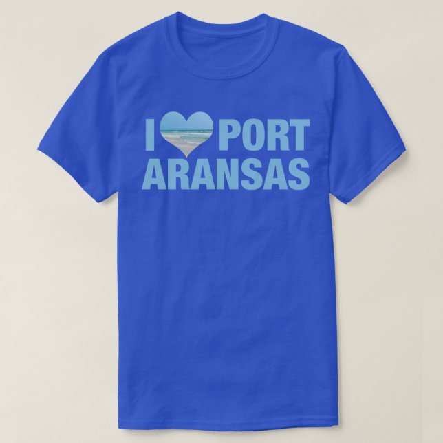 Camiseta Amo Port Aransas (Diseño del anverso)