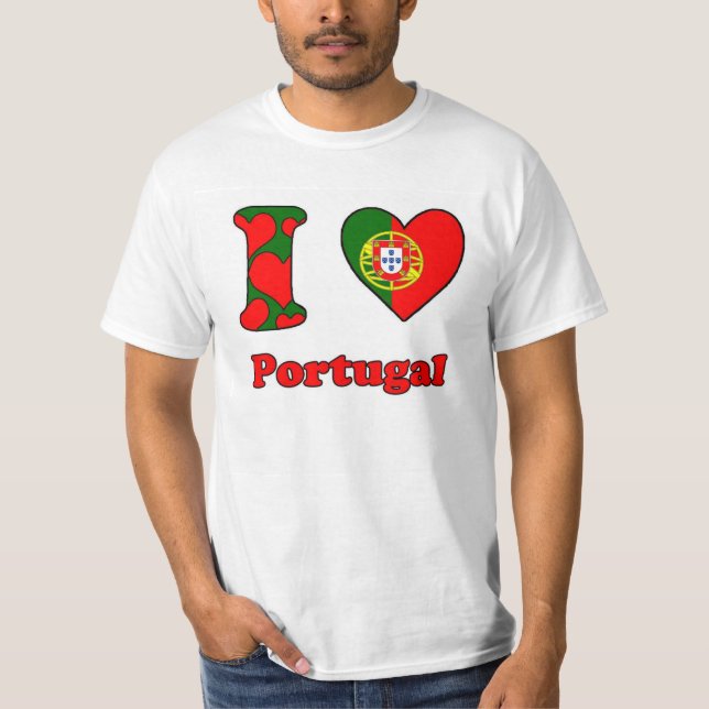 Camiseta Amo Portugal (Anverso)