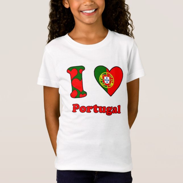 Camiseta Amo Portugal (Anverso)
