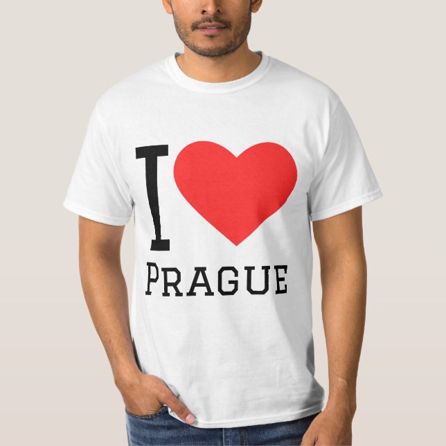 Camiseta Amo Praga (Anverso)