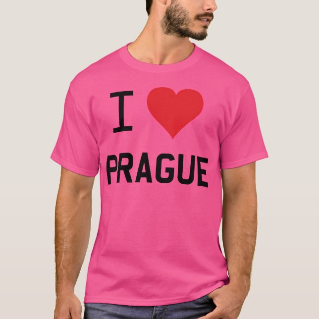 Camiseta Amo Praga (Anverso)