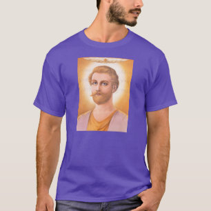 Camiseta Amo principal ascendido del rayo del santo
