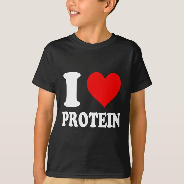 Camiseta Amo Proteína 1 (Anverso)