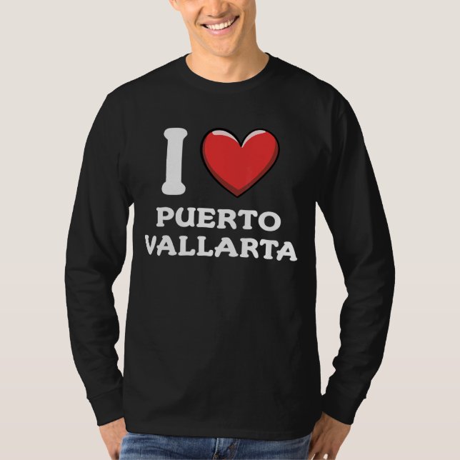 Camiseta Amo Puerto Vallarta México 5 (Anverso)