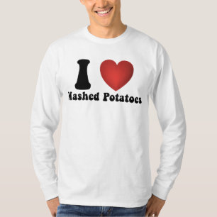 Camiseta Amo Puré De Papas Regalo De Cena De Acción De Grac