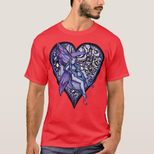 Camiseta Amo púrpura Arte de hadas MoonChild Faerie MoonT-S