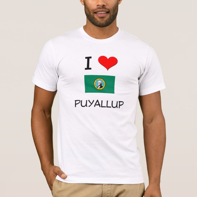 Camiseta Amo Puyallup Washington (Anverso)