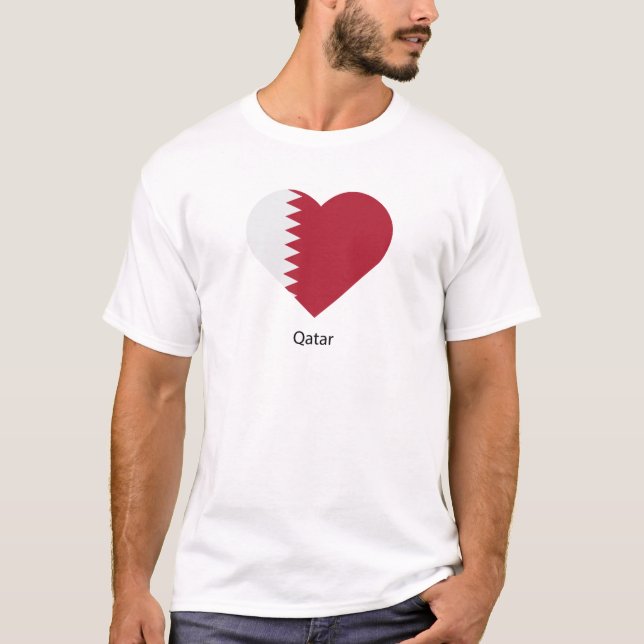Camiseta Amo Qatar (Anverso)