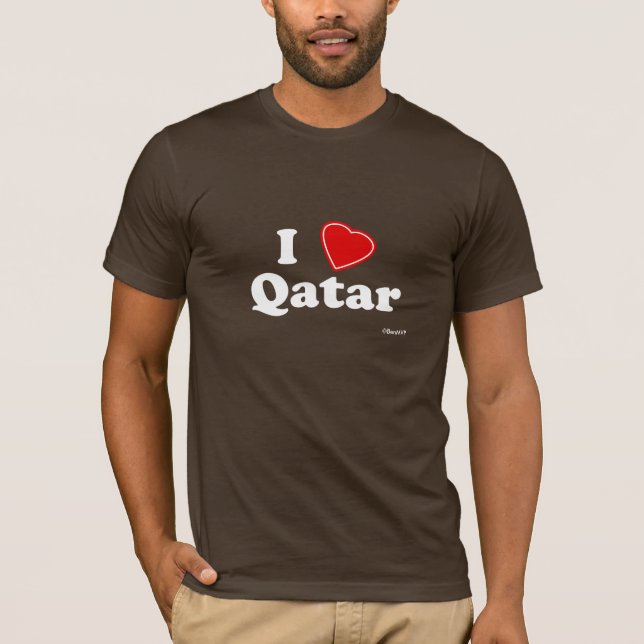 Camiseta Amo Qatar (Anverso)
