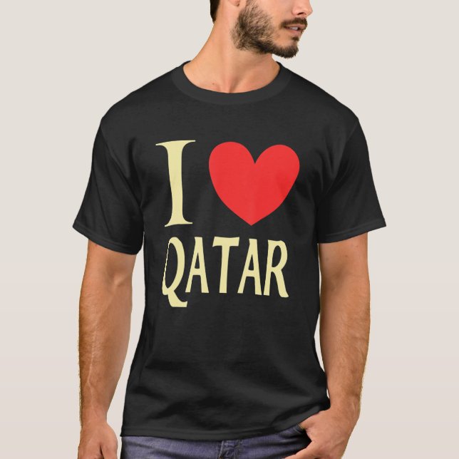 Camiseta Amo Qatar 3 (Anverso)