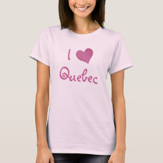 Camiseta Amo Quebec
