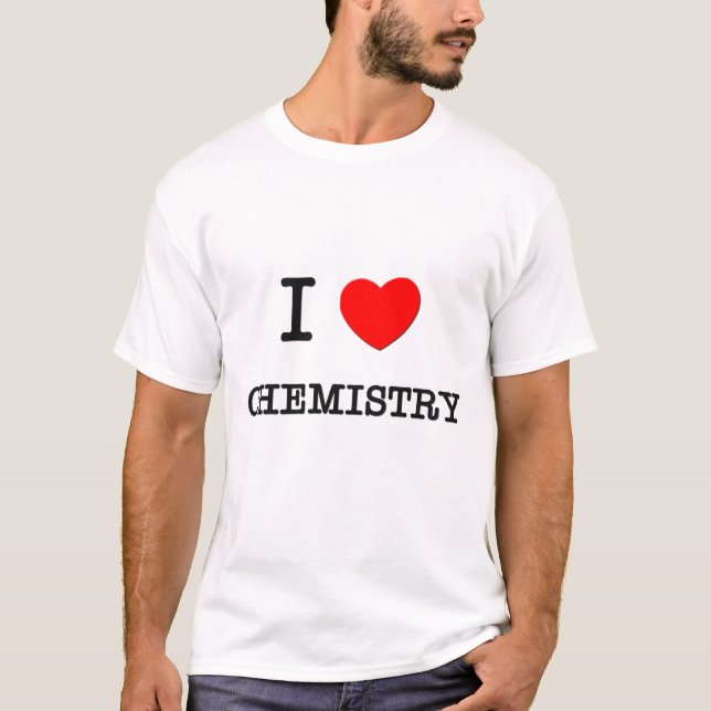 CAMISETA AMO QUÍMICA (Anverso)