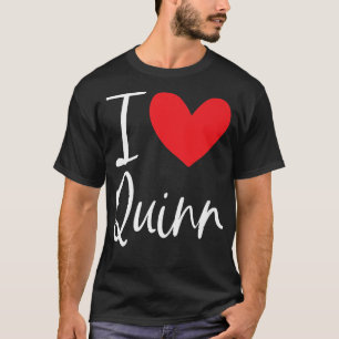 Camiseta Amo Quinn Nombre Hombre Personalizado BFF Amigo