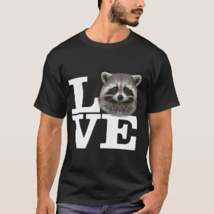 Camiseta Amo Raccoons Gracioso Raccoon Love Gift Cute Racoo