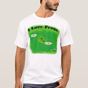Camiseta Amo ranas