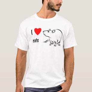 Camiseta Amo ratas