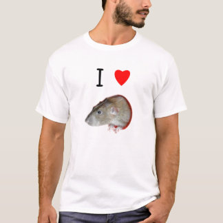 Camiseta Amo ratas (del dumbo)