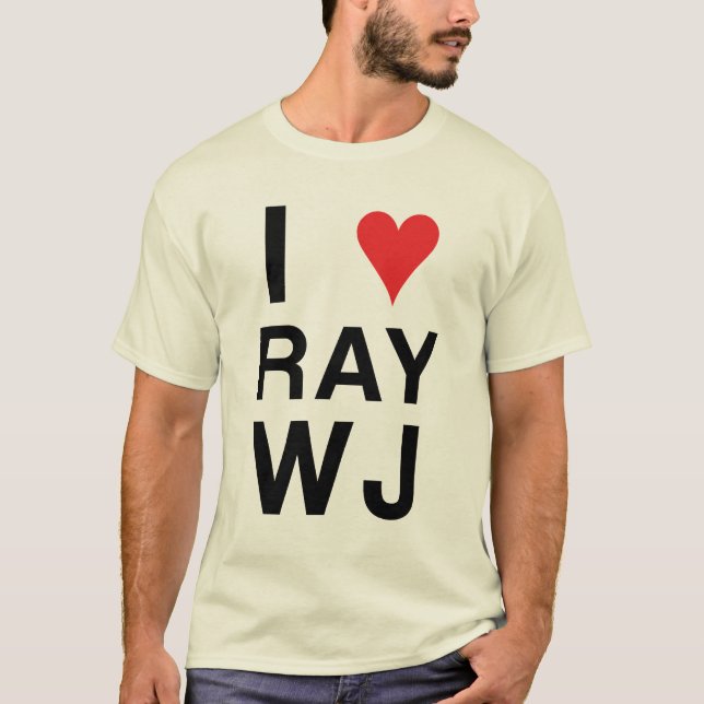 Camiseta Amo RayWJ (Anverso)