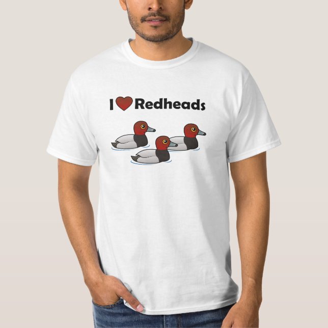 Camiseta Amo Redheads (Anverso)