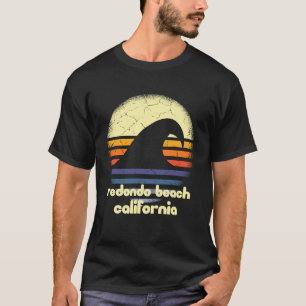 Camiseta Amo Redondo Beach California Ocean Wave CA
