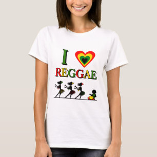 Camiseta Amo reggae