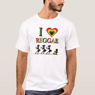 Camiseta Amo reggae