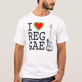 Camiseta Amo reggae