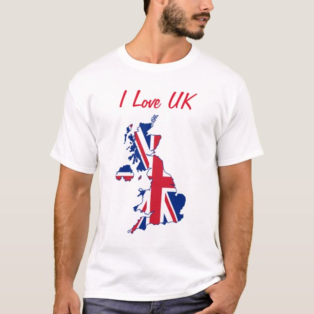 Camiseta Amo Reino Unido (Anverso)