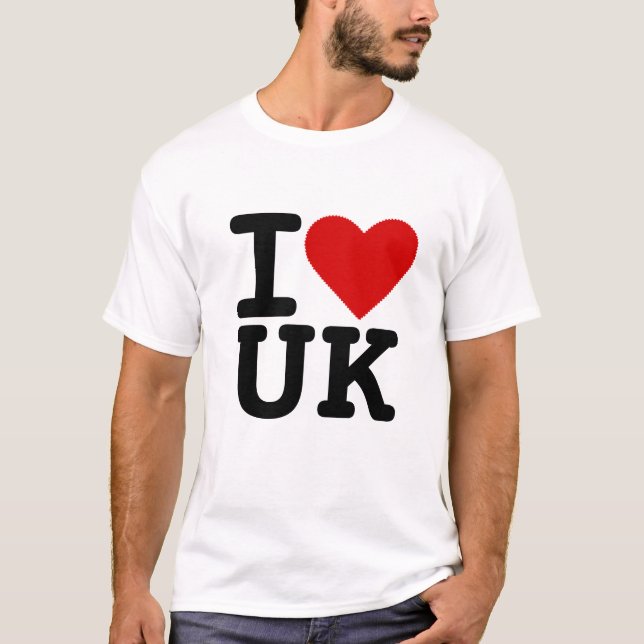 Camiseta Amo Reino Unido (Anverso)